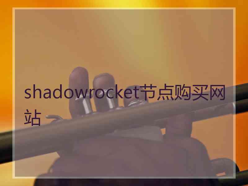 shadowrocket节点购买网站