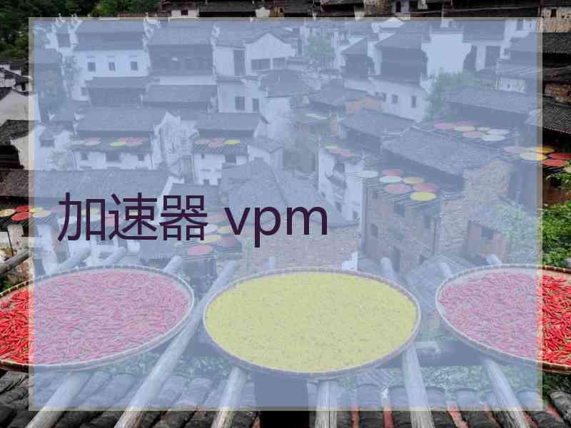 加速器 vpm