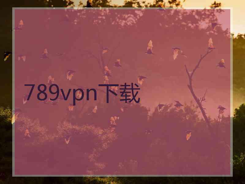 789vpn下载