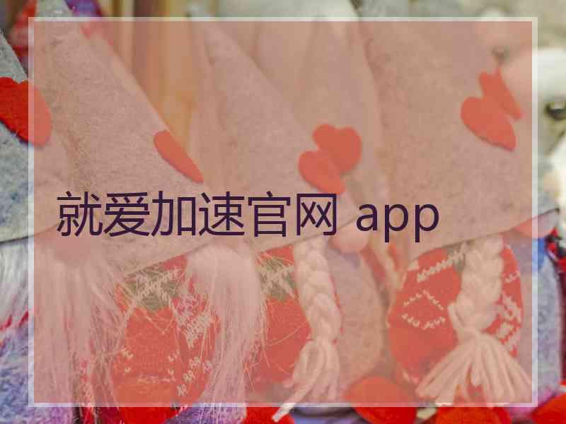 就爱加速官网 app