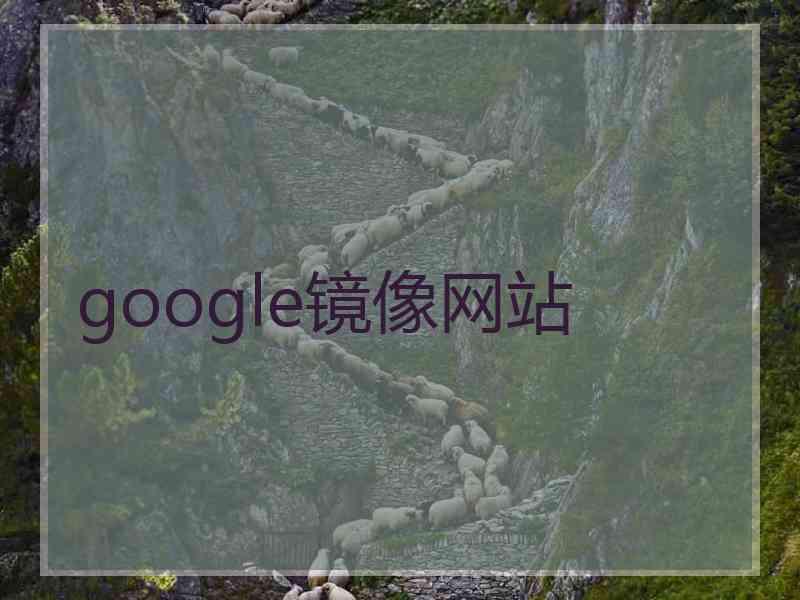 google镜像网站