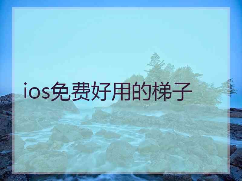 ios免费好用的梯子