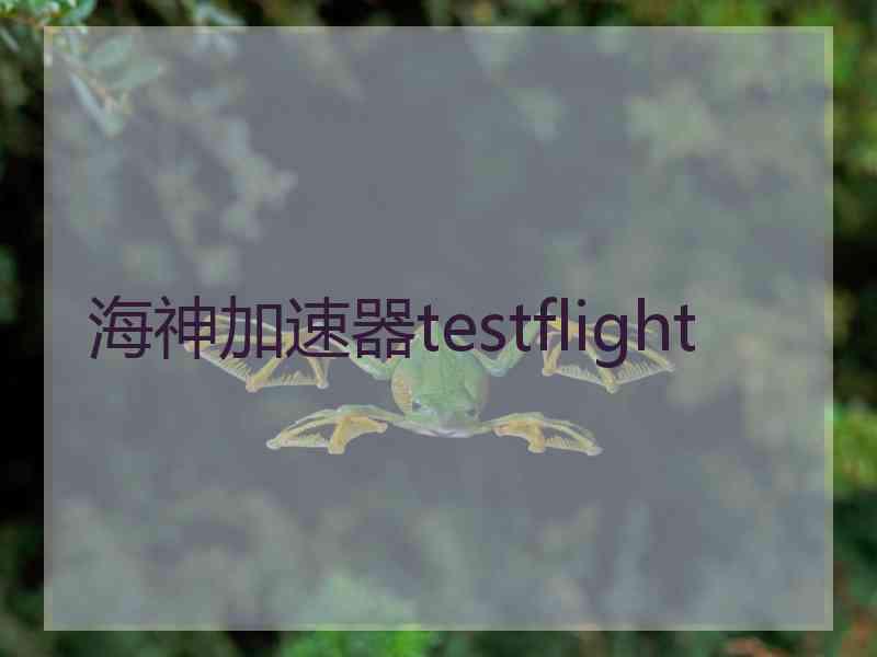 海神加速器testflight