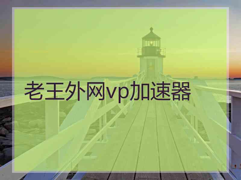 老王外网vp加速器